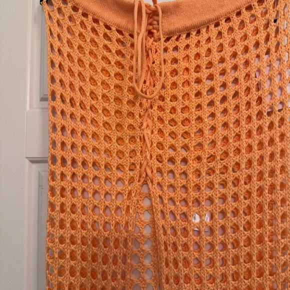 Lovers + Friends - Stellar Skirt | Knit/Crochet | Tangerine | Size XL | NWT/NEW - Picture 4 of 8